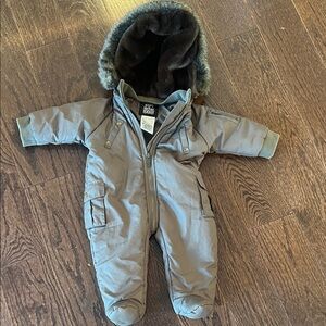 Juicy Couture Gray Hooded Kids Jacket